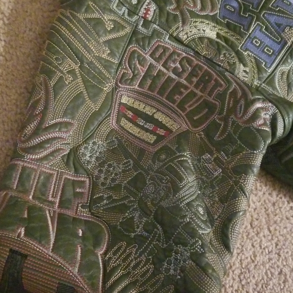 Men's Leather Jacket - Picture 3 of 4